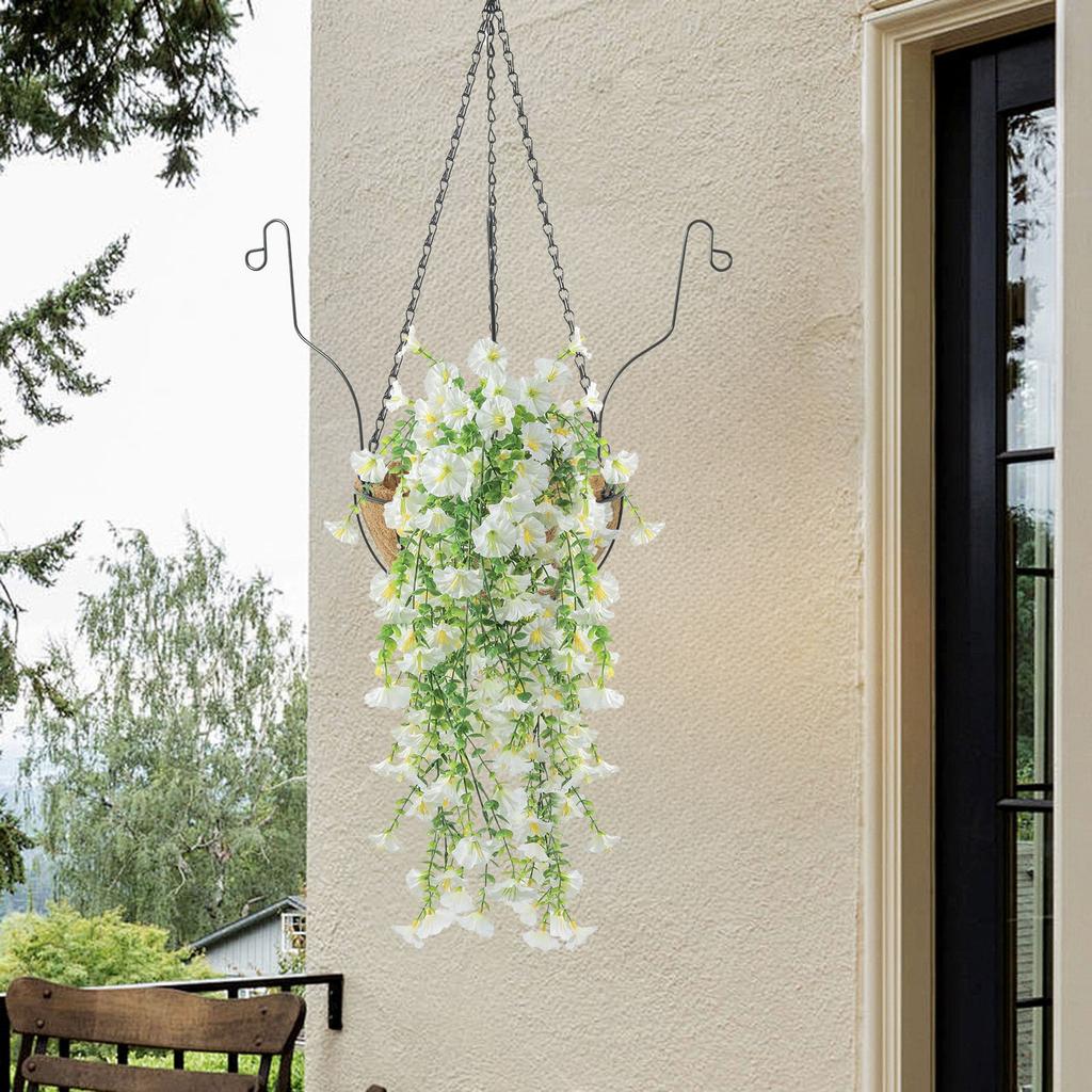 Morning Wall Hanging Simulation Rattan Artificial Flower Home Outdoor Garden Decoration