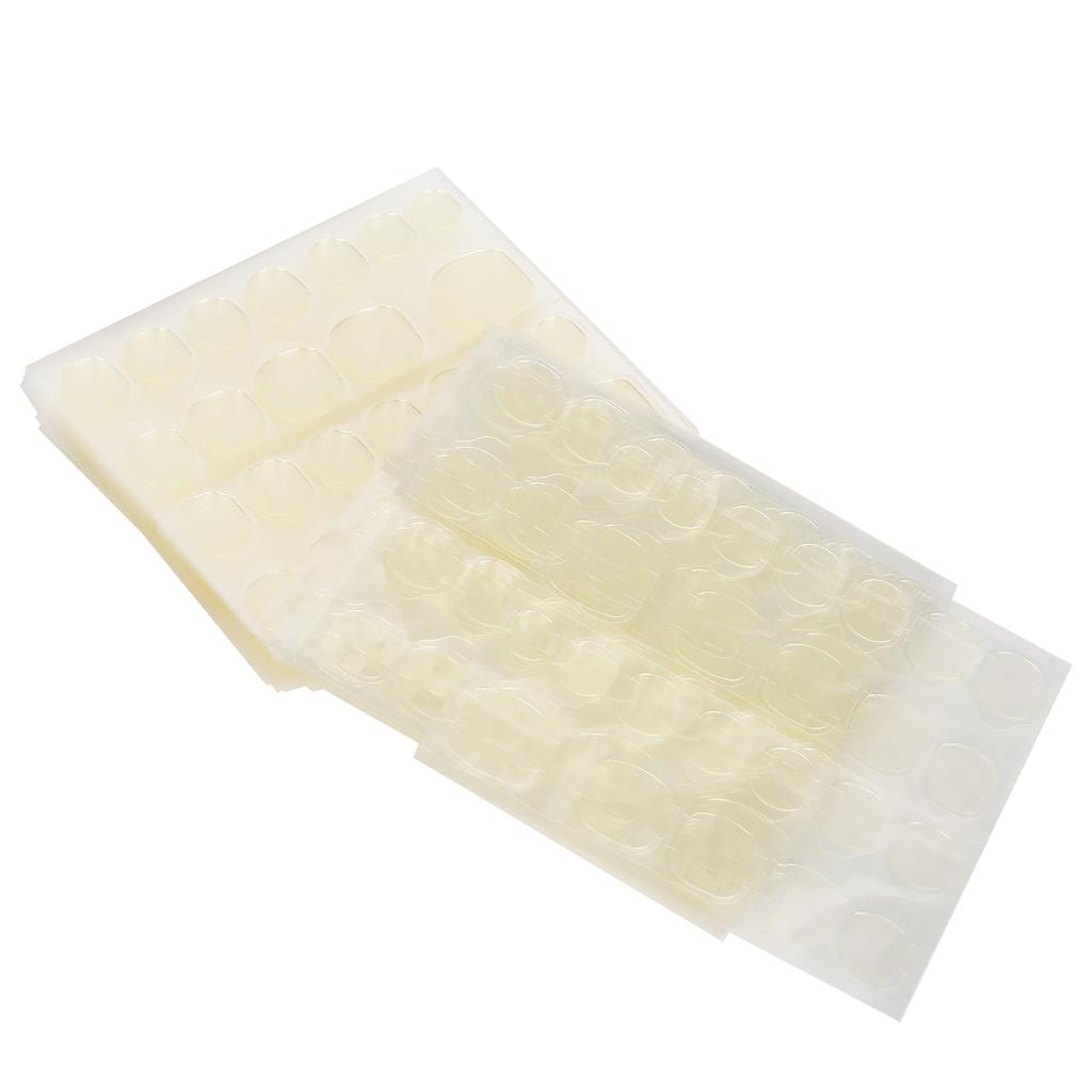 30 Sheet Nail Art Fake Nail Adhesive Tabs Waterproof DoubleSided Nail Tape for Home Salon