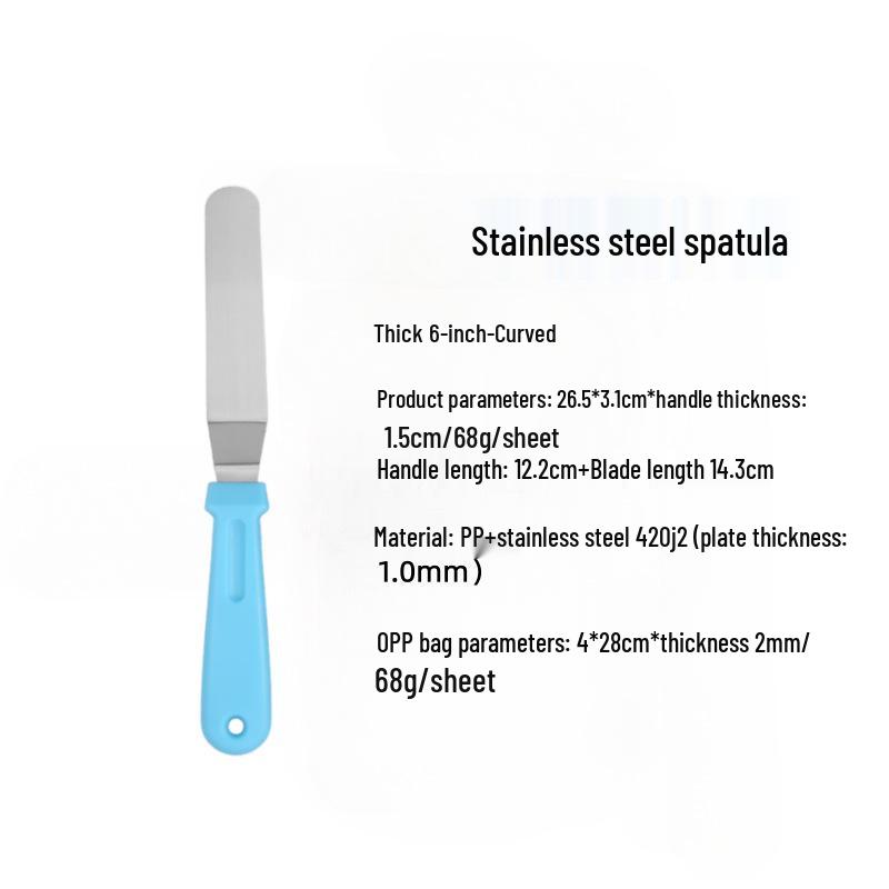 Wheat Straw Spatula & Cake Scraper Set