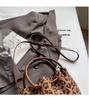 Luxury Suede Tote & Bucket Bag: Stylish Mother-Child Shoulder/Crossbody with Ruched Design