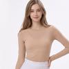 Henry Stuart Women'S Cooling Round Neck Inner T-Shirt Beige