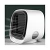 (blanc) Mini Refroidisseur Humidificateur Ventilateur Électrique Ventilateur Climatisation Portable Bureau de Bureau