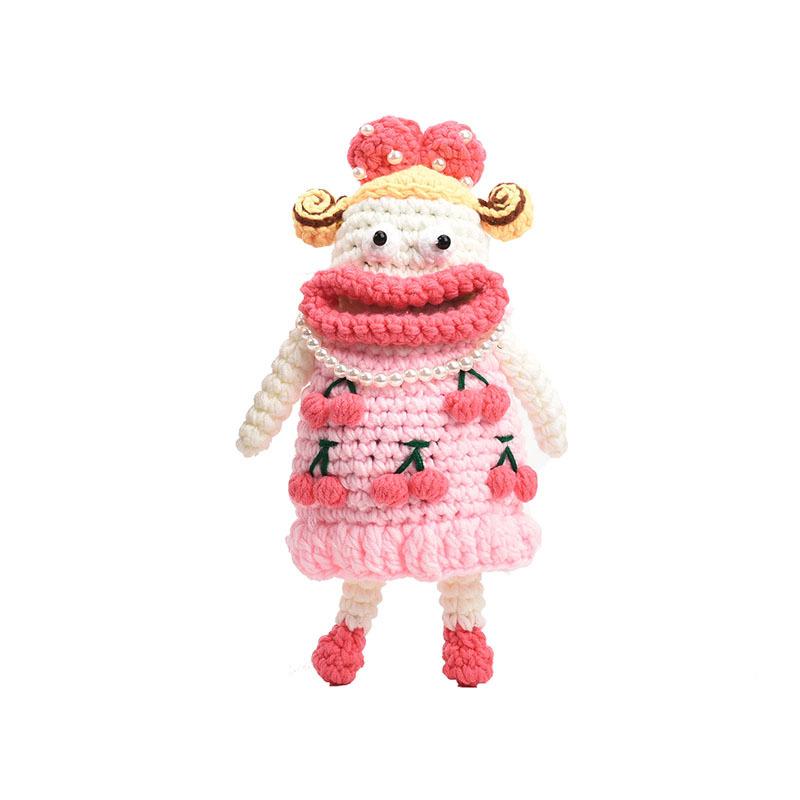 Premium Sense Niche Messenger Bag Female 2025 Autumn and Winter New Cute Funny Sausage Big Mouth Mobile Phone Bag Change Bag