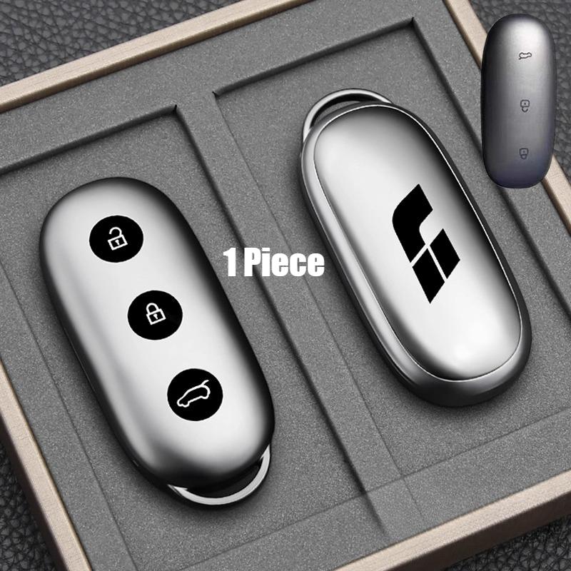 For Li Auto One Lixiang L7 L8 L9 Car Key Case Tpu Cover Car Key Shell Holder Key Protective Cover Keychain Buckle Accessories