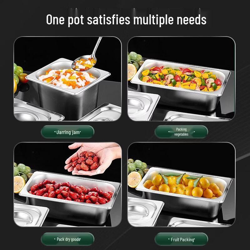 DM Stainless Steel Buffet Food Pan