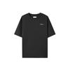 SS25 Street Fashion Series Breathable Round Neck Letter Short Sleeve T-Shirt Unisex Tops Black L225U159-06AX