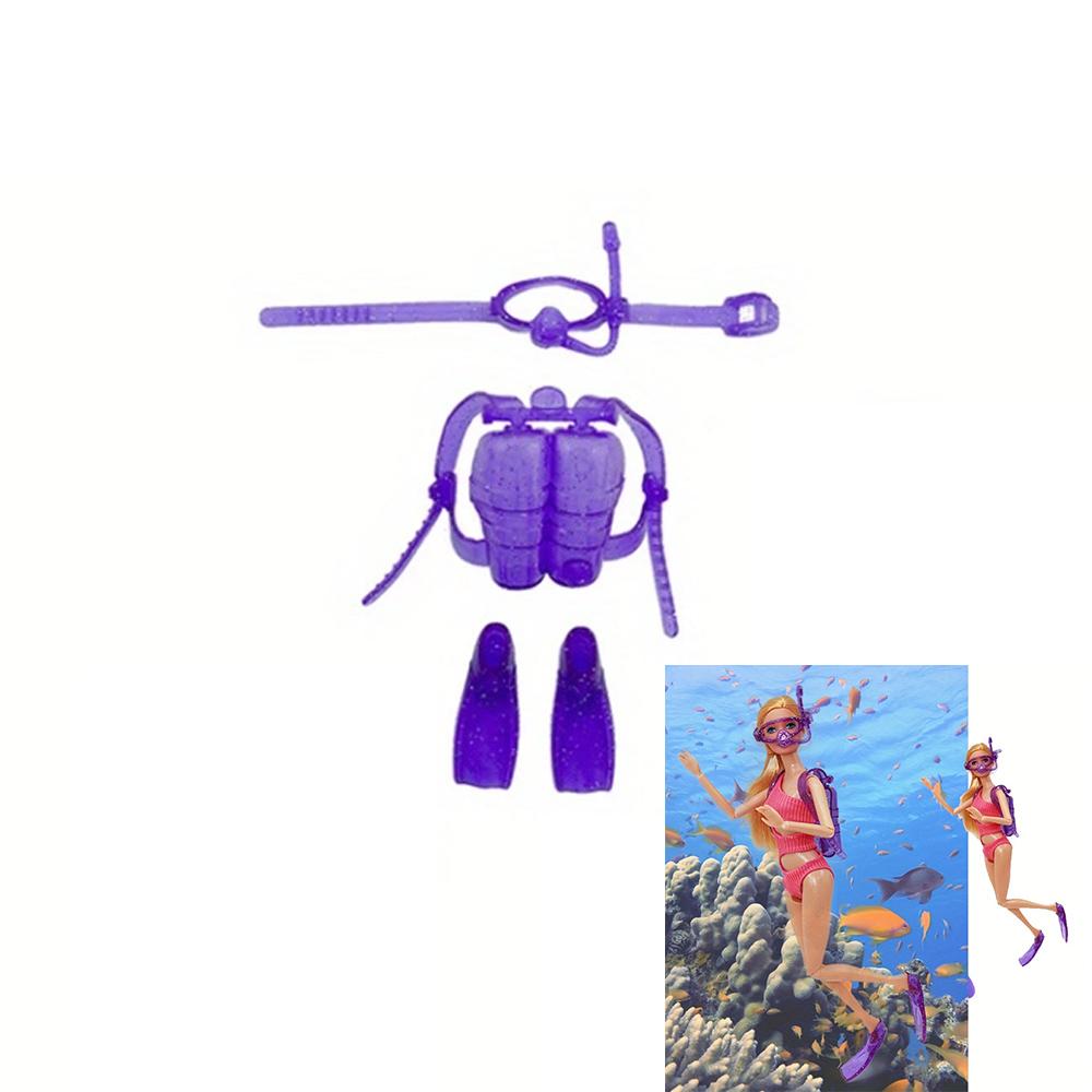 Cute Fun Doll Accessories for 11.5''/30cm Dolls Mini Items Dollhouse Accessories Beach Chair Surfboard Necklaces Study Tools DIY