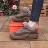 New autumn and winter thick-soled fluffy shoes, piled and thickened non-slip short boots, casual warm cotton shoes