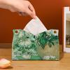 Luxury Van Gogh Rose Oil Painting Tissue Box