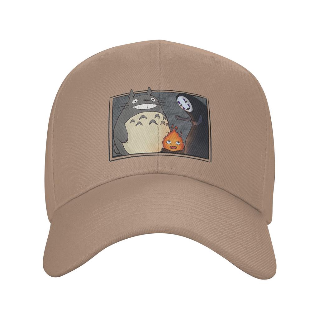 Unisex Baseball Hats Three Ghibli friends Outdoor Streetwear Summer Sports Baseball Caps Hip Hop Cap Casquette Hats