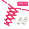 No Tie Shoes Laces for Flat Running Shoes Convenient and Fast for Kids Adult Elastic Laces for Sneakers Cross Buckle Shoelaces