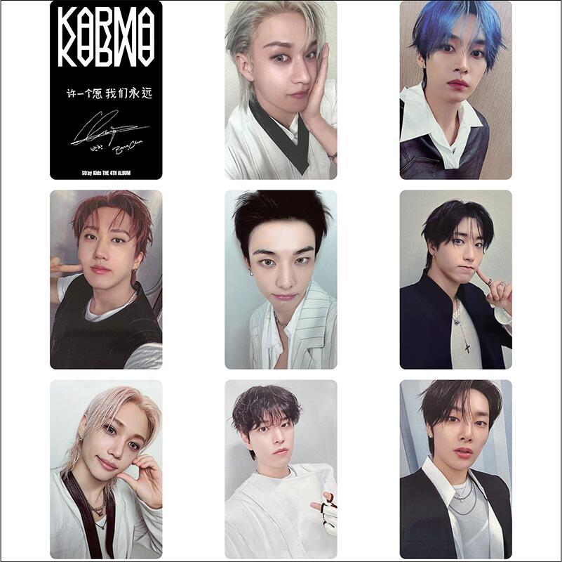 Карта Lomo K-Pop Doit Маленькая карта Набор карт Мирового тура Карта Кармы Феликс Бангчан Хан Коллекционная карта с периферией Для детей Взрослых Подарок на день рождения ребенка
