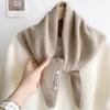 New Wool Knitted Knitted Scarf Multi-functional Warm Triangular Scarf Women Headscarf Winter