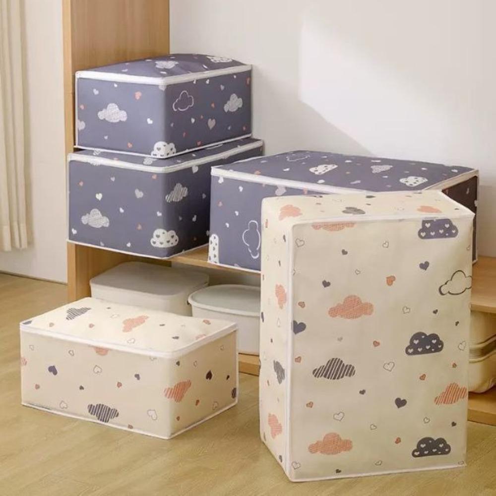 with Handle Quilt Storage Bag Dust-Proof Household Moving Organizer Practical Packing Bag  Home