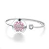 Tree of Life Aromatherapy Diffuser Bracelet - Rotating Hollow Design, Alloy & Stainless Steel, Non-Magnetic Couples Bracelets