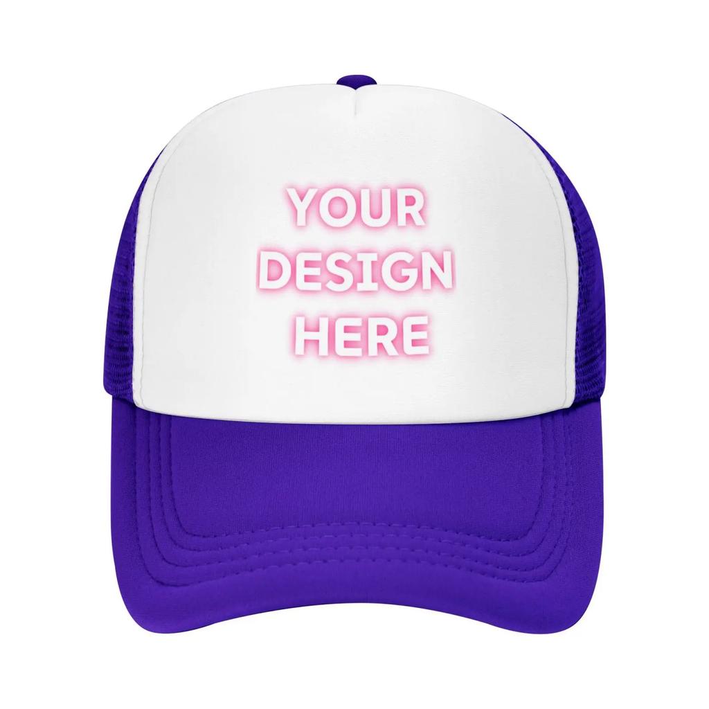 Vlastní kšiltovka Navrhněte si vlastní personalizovaný text, fotku, logo Trucker kšiltovky Unisex Dámské