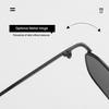 Vintage Retro Small Polygonal Sunglasses Lightweight Rectangle Metal Alloy Frame UV400 Protection Unisex Eyewear for Outdoor