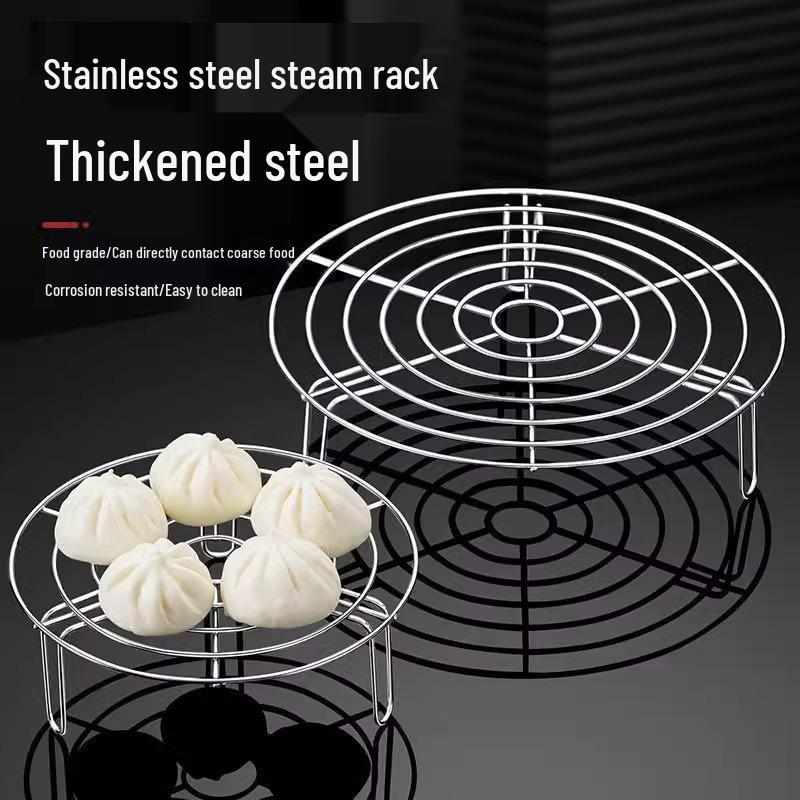 Newcomer Offer: Stainless Steel Steaming Rack and Dish Support for Home