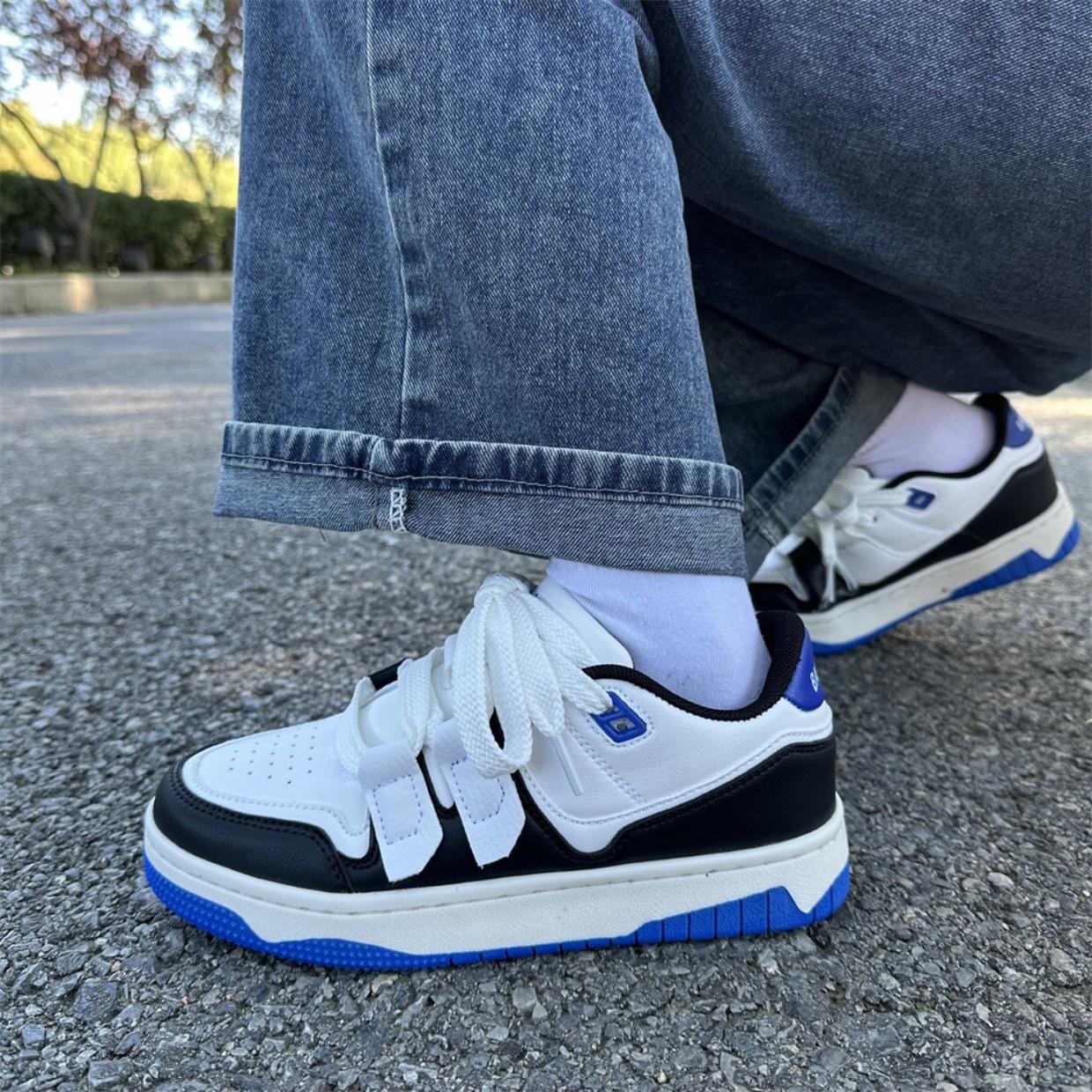 

2024 Нове спортивне дихаюче, зносостійке та амортизуюче жіноче спортивне взуття Чоловіче баскетбольне взуття Повсякденне взуття для пари 44