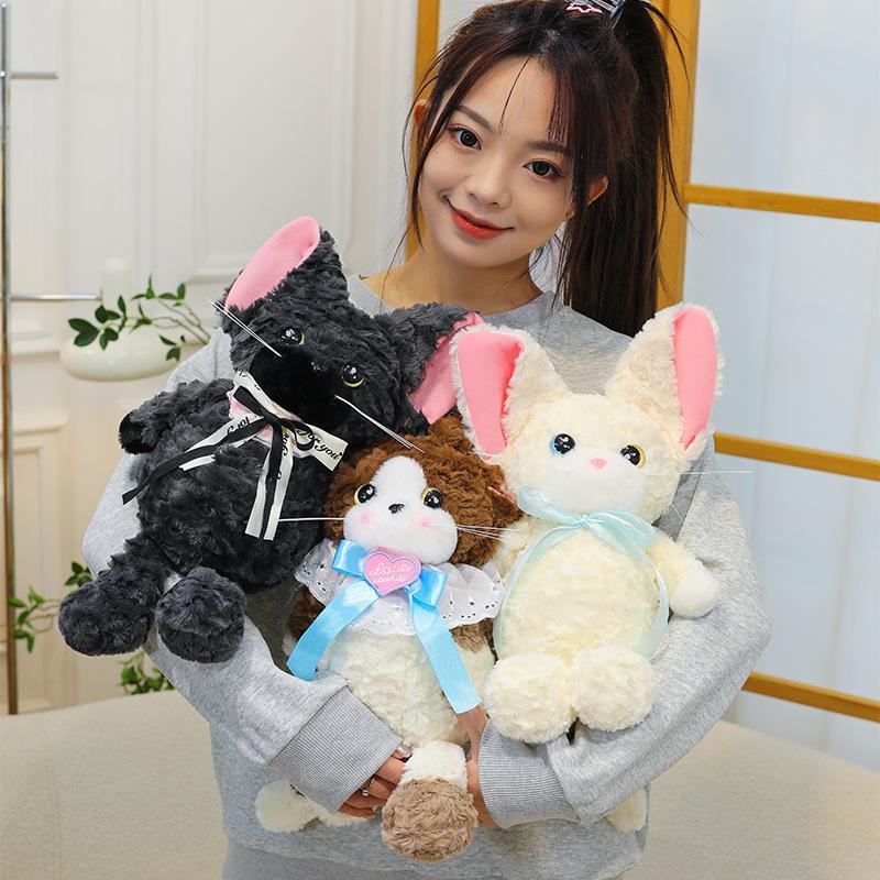 Cat Plush Toy Doll Cute Kitten Backpack Doll Children Girl Heart Rag Doll