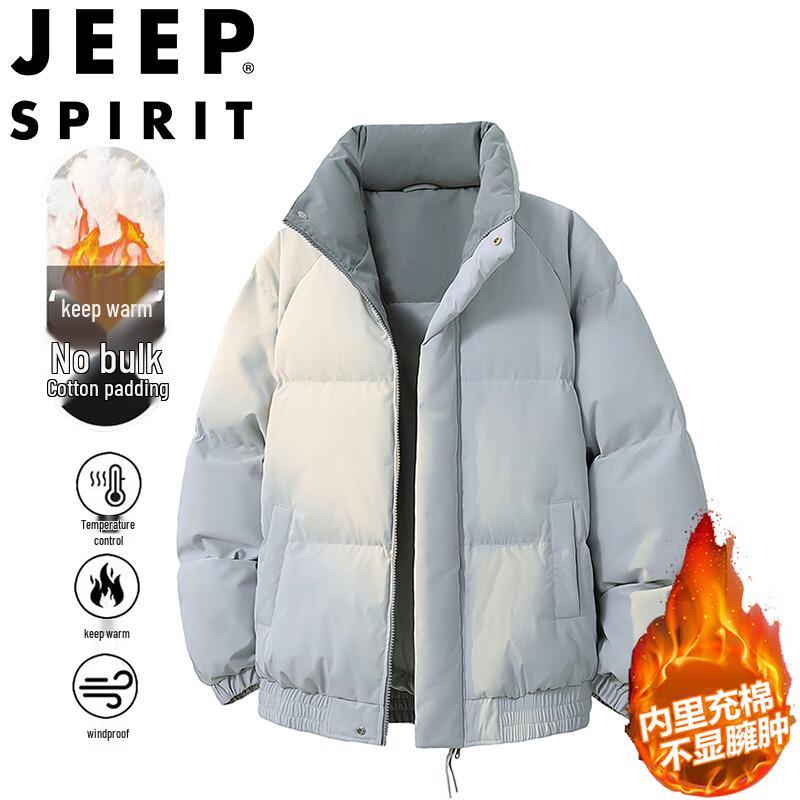 

JEEP SPIRIT Unisex Winter Stand Collar Padded Jacket M