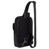 Track Coated Canvas Sling Bag Small Men's Black CX880-QBMI5