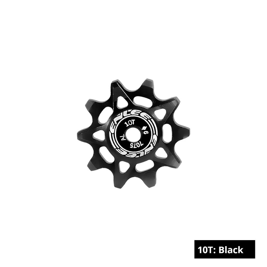 ENLEE Ceramic Bearing Bicycle Rear Derailleur Jockey Wheel AL MTB Guide Pulley 11T 12T 14T 16T Road Bike Guide Roller 4mm 5mm