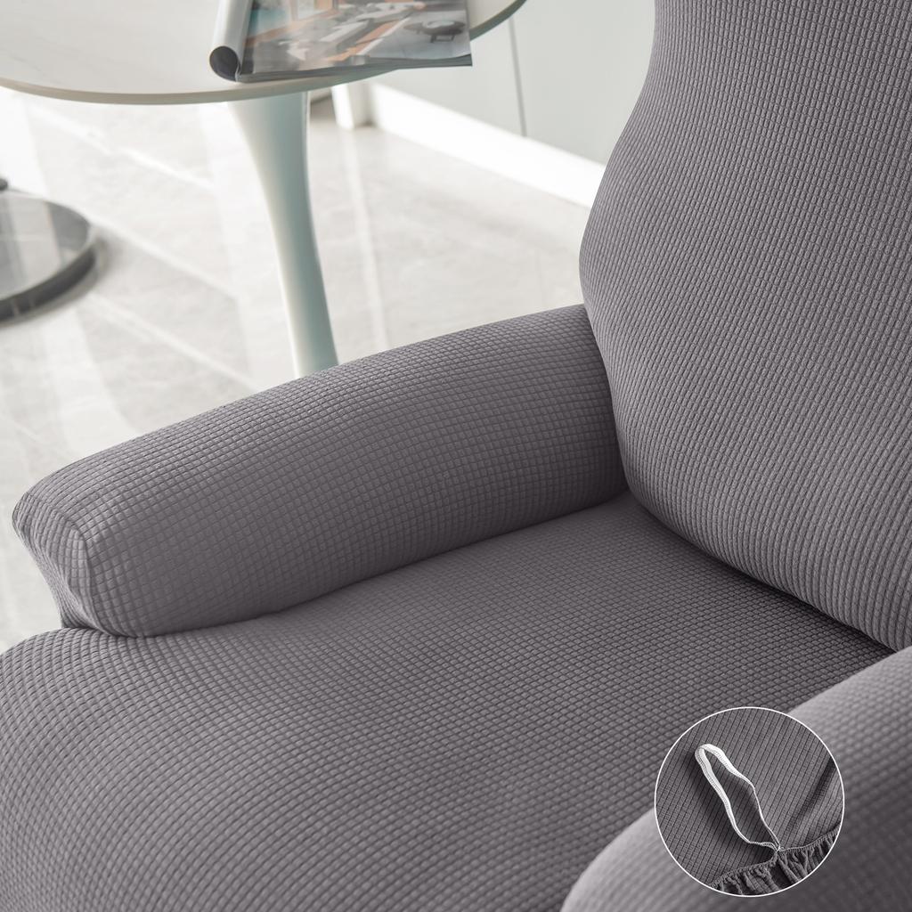 Water Repellent Recliner Sofa Cover Stretch Jacquard Slipcover Washable Relax Armchair Cover