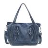 Washed Denim Bag 2025 New Large-capacity Shoulder Bag Trendy Cool Retro Portable Tote Bag Women's Work Commuter Bag