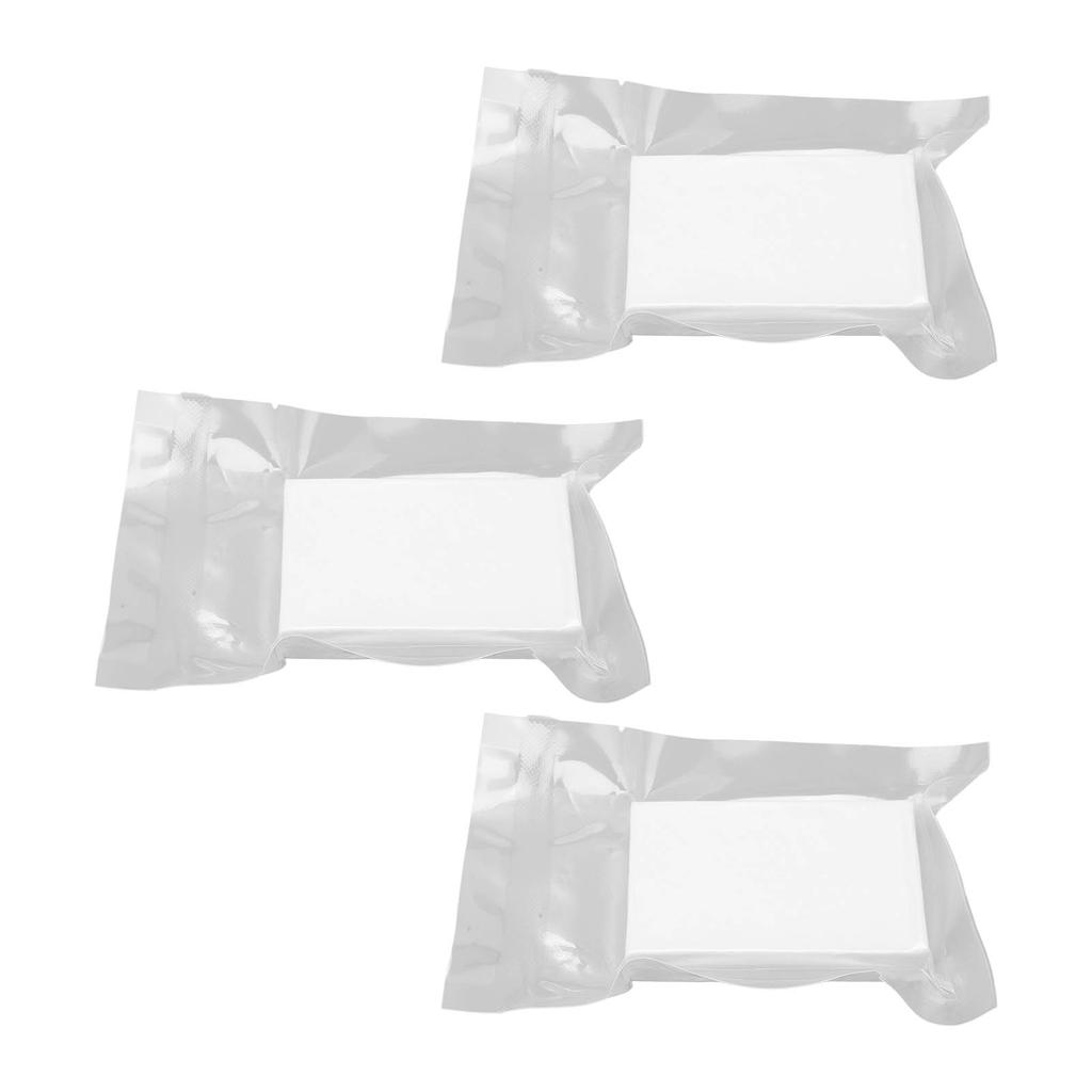 3Pcs Compression Curve Gauze Block 4.5in X 4.1Yd Good Absorption Sterile White Compressed Gauze for