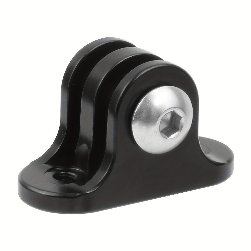 Durable Metal Camera Holder Adapter Mount Connector -Bike Computer Fixed Seat Base for Action Cameras, Compatible with Gopro 13 Phone Stand