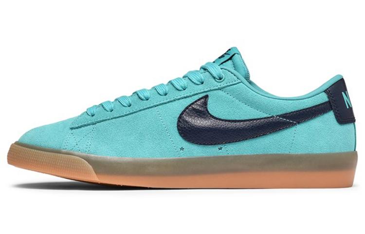 Nike Sb Skateboard Blazer Low Gt Blue 704939-300 40.5