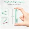 Travel Folding Toothbrush Portable Mini Toothbrush With Soft Medium Bristles For CampingUseful Design Soft Bristles Brushes