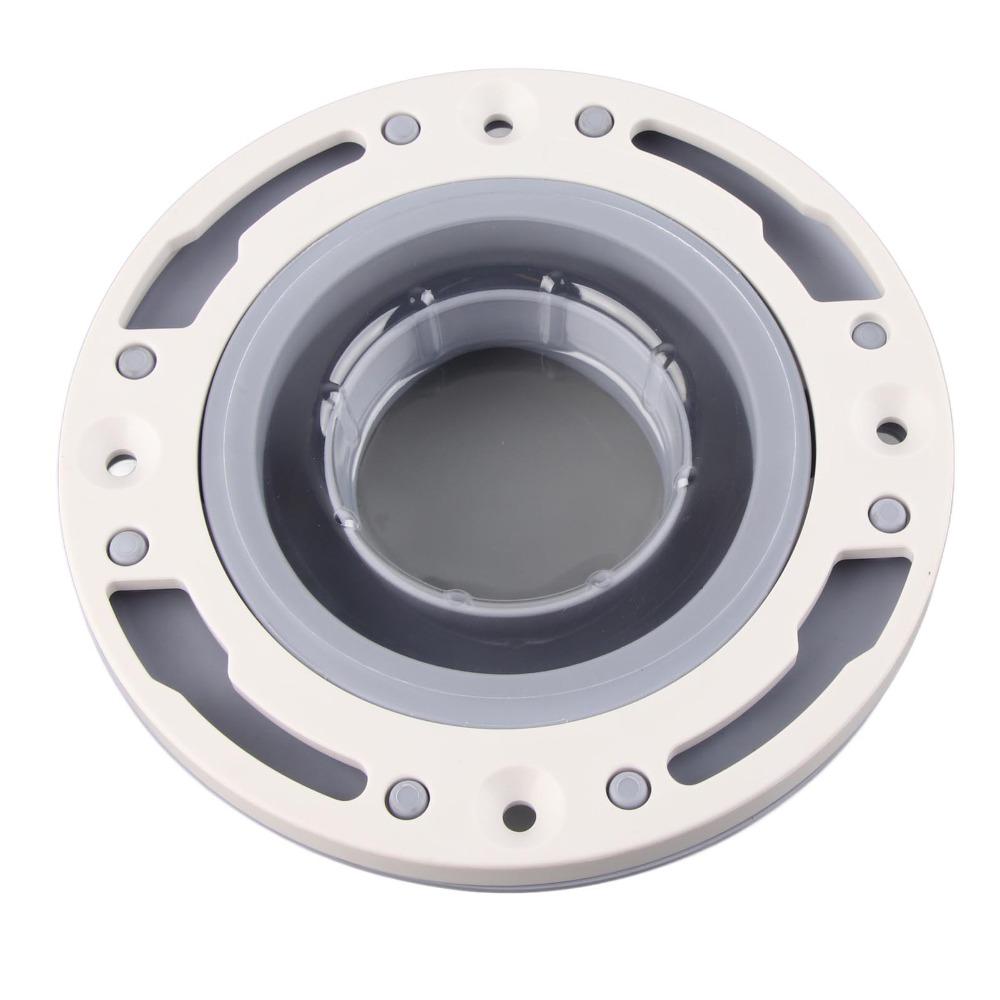 Gray Color Toilet Flange For 4in 5in 3in Pipe Toilet Flange Kit Drain Pipe Connection