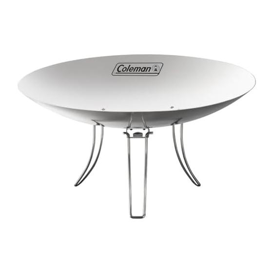 Coleman Bonfire Stand Fire Disc Fire Disc Solo Fire Disc Max Easy Setup Easy Takedown Stainless Steel