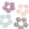 Set of 30 Sewing Flower Applique for Craft Fabric Flower Sewing Accessories for Home Decoration Clothing Wedding Dress