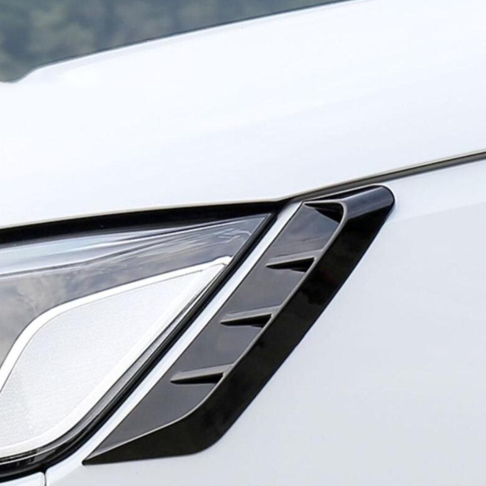 01 Car Headlight Eyebrow Eyelids Stickers Trim Cover Light Eyelid Eyebrow Stickers Multifunctional Car Light Eyebrow Cover