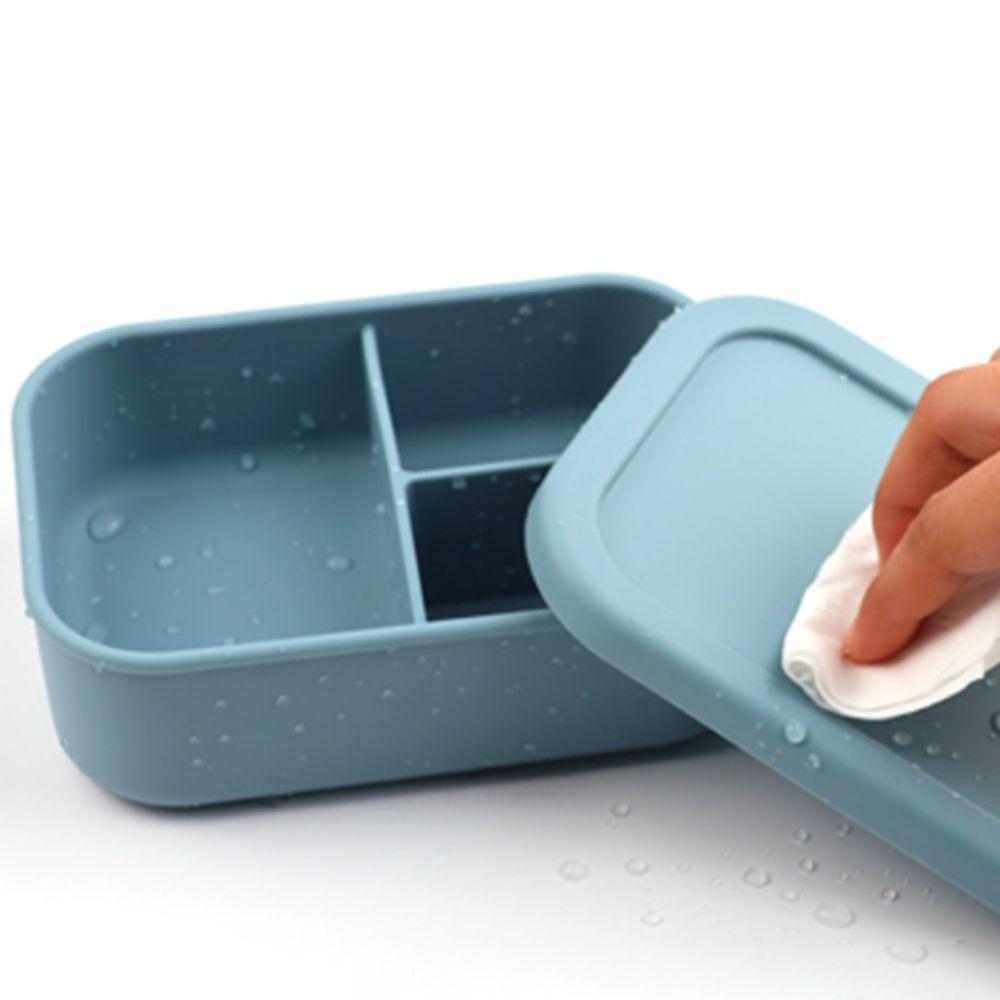 Microwavable Food Container Rectangular Picnic Box Fresh-Keeping Box Lunch Container Office