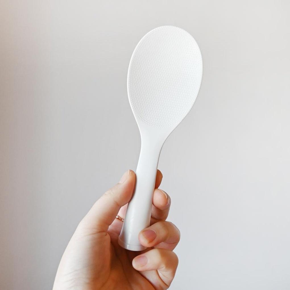 Stand White Rice Spatula