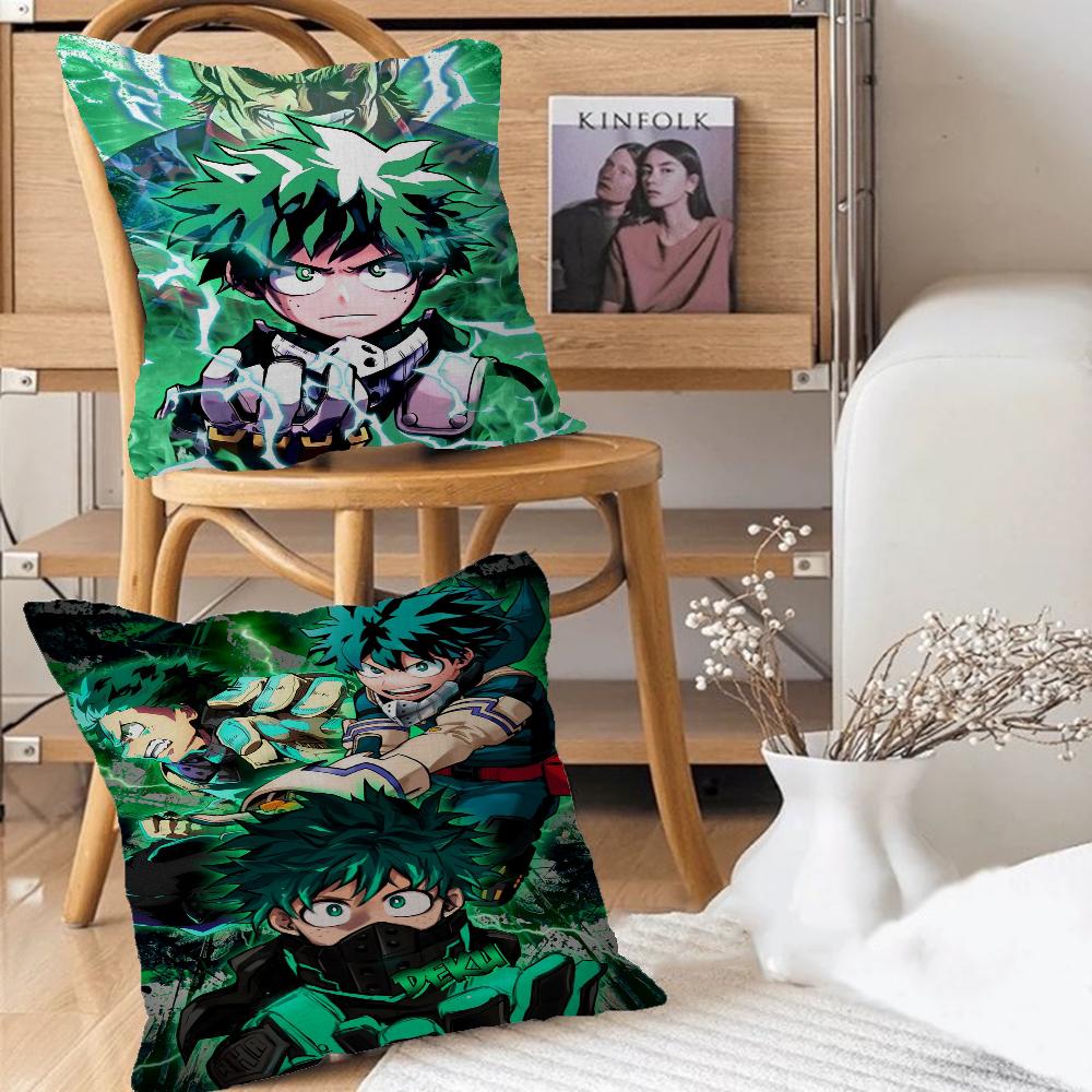 Midoriya Izuku Deku My Hero Academia Ahorn Design Kissenbezug Glückliche Herbsternte Dekoration Feiertagsdekoration Kissenbezug
