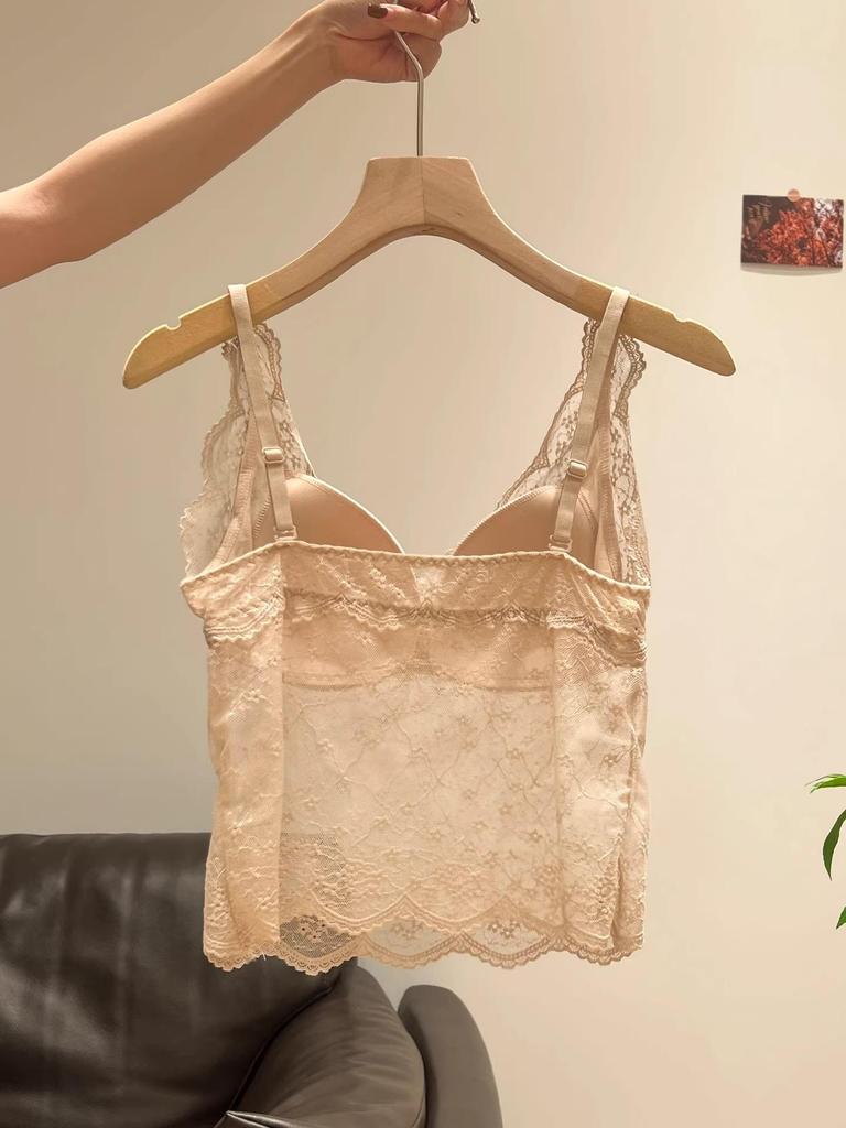 2025 Winter French Luxury Lace Camisole for Women