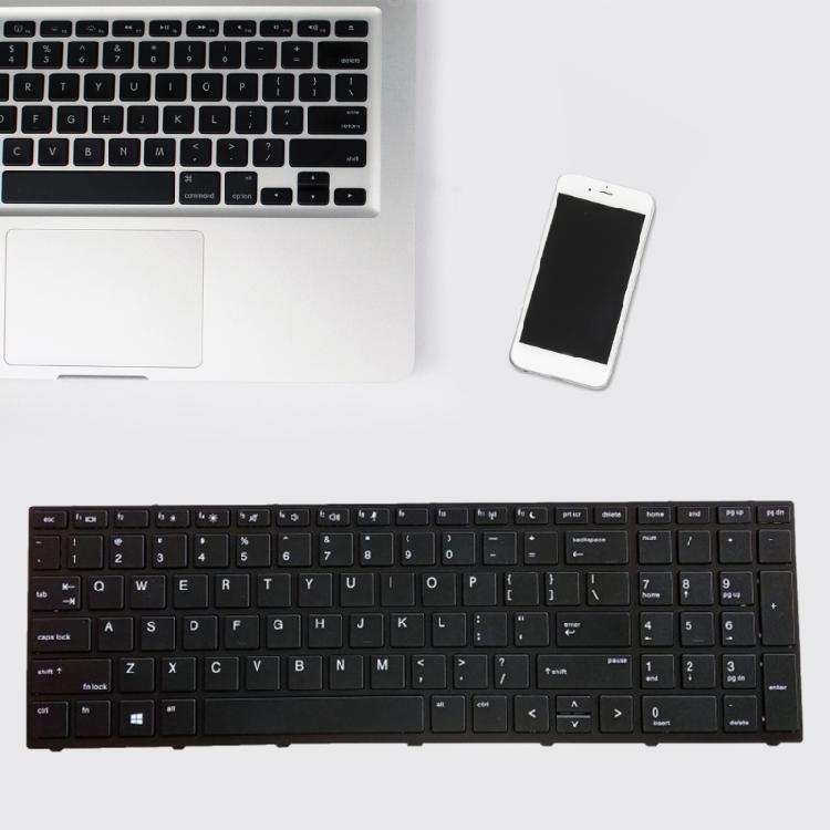 US Version Backlit Keyboard for HP Probook 450 G5 455 G5 470 G5 Silver Frame