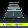 BIDSTUDIO Court Line Marker Kit for Pickleball Net Courts, Practice, Set of 12