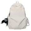 School Bag for Women, College Student Korean Style, Campus Minimalist Large Capacity Backpack, Trendy Brand INS Style, Laptop Backpack for Men