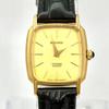Used [New Battery] CITIZEN EXCEED Women's Watch Gold Rectangular 4-103765 1030277 New Belt