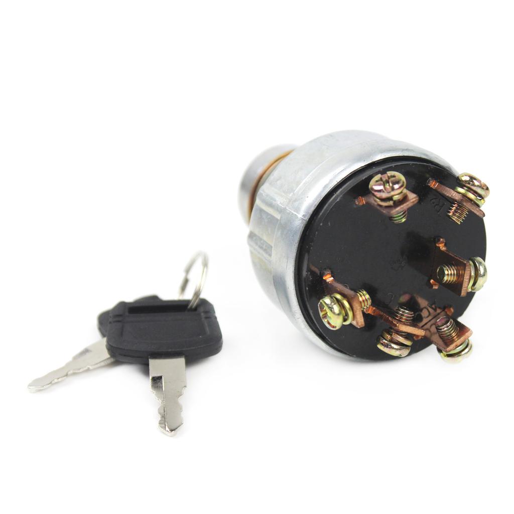 6 Pins Starter Key Ignition Switch for Hitachi EX200-1 Switches Controls Relays Excavator Accessories Interior Parts Replacement Relays 5
