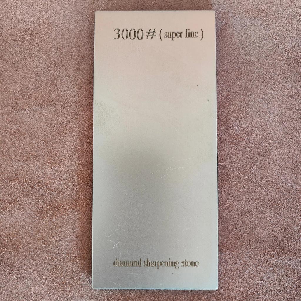 1pc Diamond Sharpening Stone Grinding Stone, Kitchen Knife Sharpener Stone With Sponge Non--slip Pad, Wet Stones For Sharping