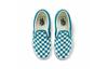 Vans Low Top Kids' Skateboarding Shoes White Green Checkerboard Children Aged 3 7 Years Old VN0A5KXM9EX
