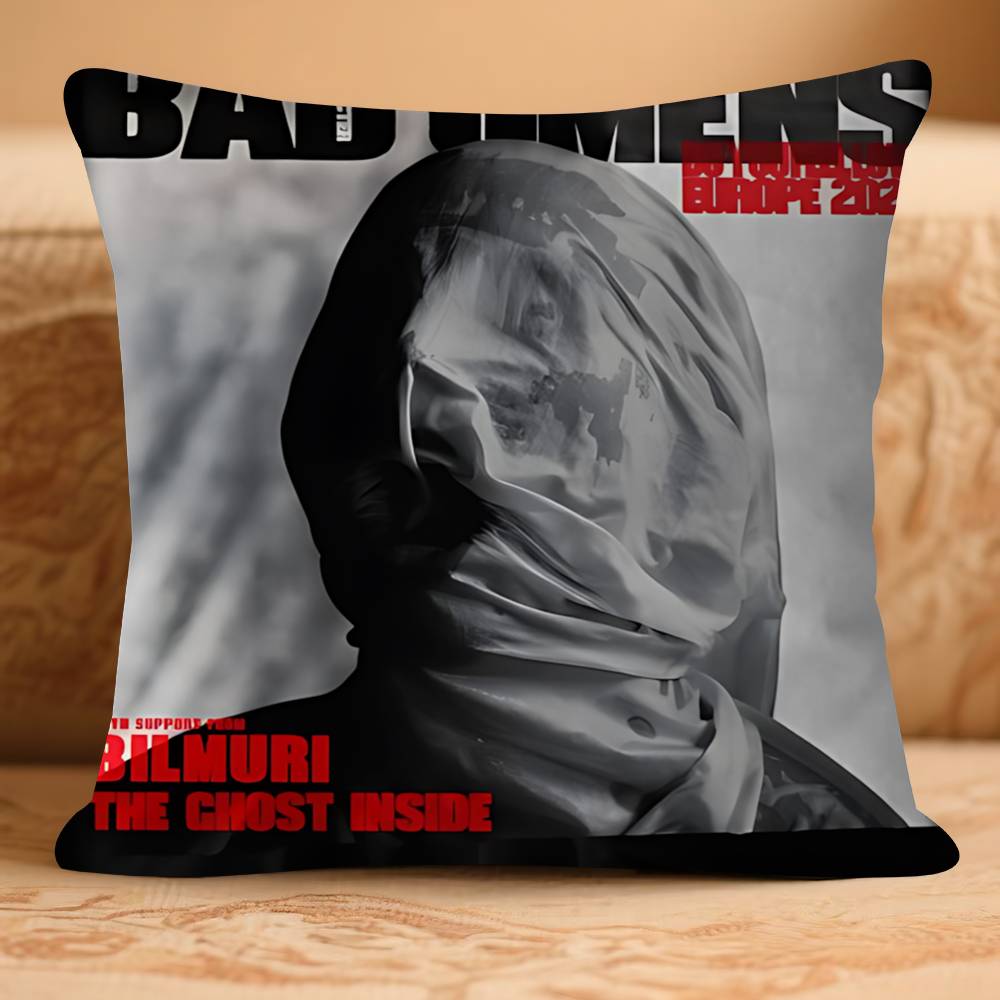 

Рок BAD O-OmenS Наволочка 30x50 Полиэстер Подушки для дивана Декоративные подушки для дивана Домашний декор Наволочка 16x16Inch