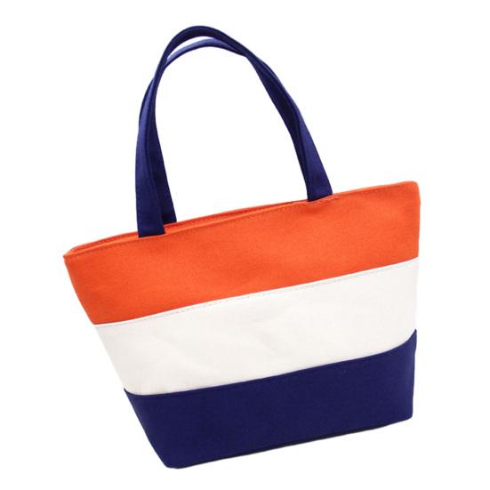 

Portable Tote Bag Oxford Cloth Lunch Bag Large Capacity Lunch Bag for Lunch Box Outdoor Shopping Bag for Women Adult Picnic Working помаранчевий